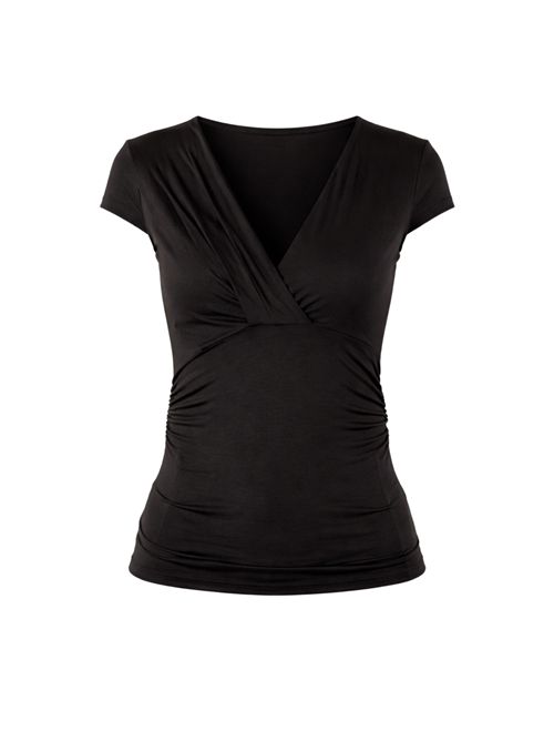 T-shirt aderente scollo a V 8M1814J372 PATRIZIA PEPE | 8M1814J372K103