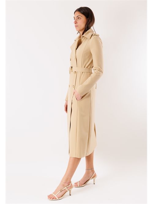 Trench elegante con cintura 8O0137A2AW PATRIZIA PEPE | 8O0137A2AWB663