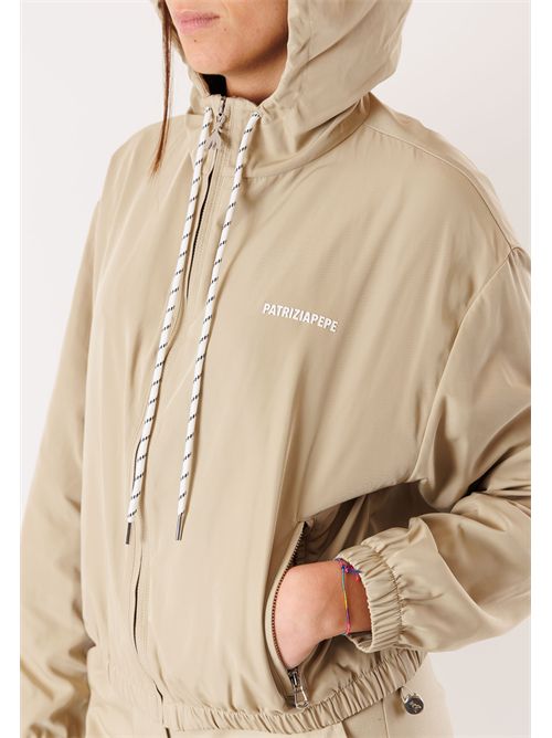 Giacca sportiva con cappuccio 8O0231A719 PATRIZIA PEPE | 8O0231A719B862