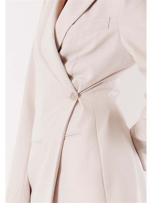 Giacca blazer con chiusura incrociata 8S0577A498 PATRIZIA PEPE | 8S0577A498S748