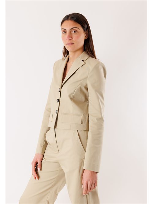 Giacca corta tre bottoni 8S0583A716 PATRIZIA PEPE | 8S0583A716B862