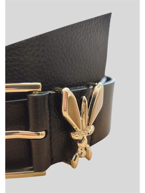 leather belt with buckle and FLy logo 8W0044L001 PATRIZIA PEPE | 8W0044L001K118