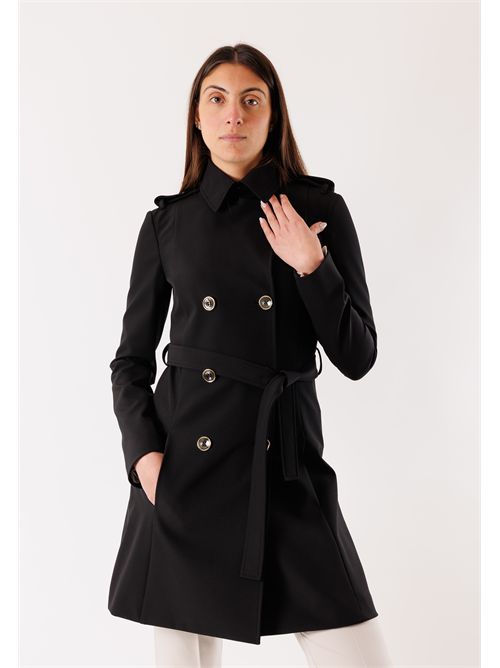 Trench doppiopetto con cintura CO0188A2AW PATRIZIA PEPE | CO0188A2AWK103