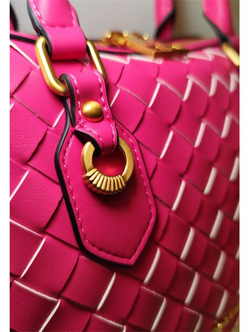 Borsa effetto pelle intrecciata SC4533PP1OSM160A POLLINI | SC4533PP1OSM160APU WEAV