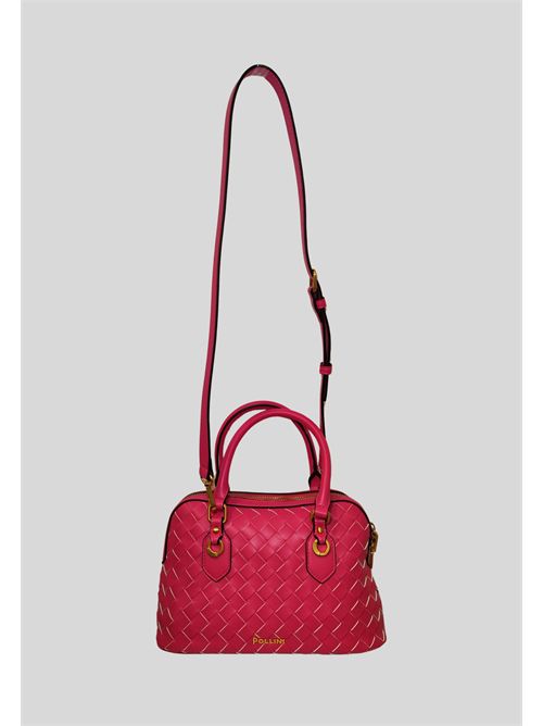 Borsa effetto pelle intrecciata SC4533PP1OSM160A POLLINI | SC4533PP1OSM160APU WEAV