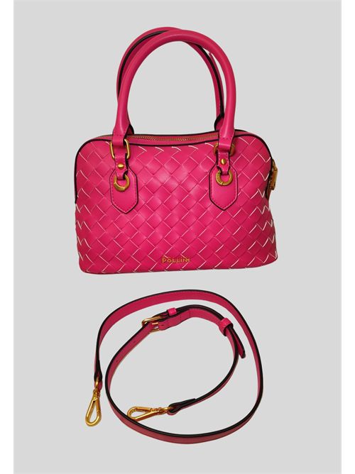 Borsa effetto pelle intrecciata SC4533PP1OSM160A POLLINI | SC4533PP1OSM160APU WEAV