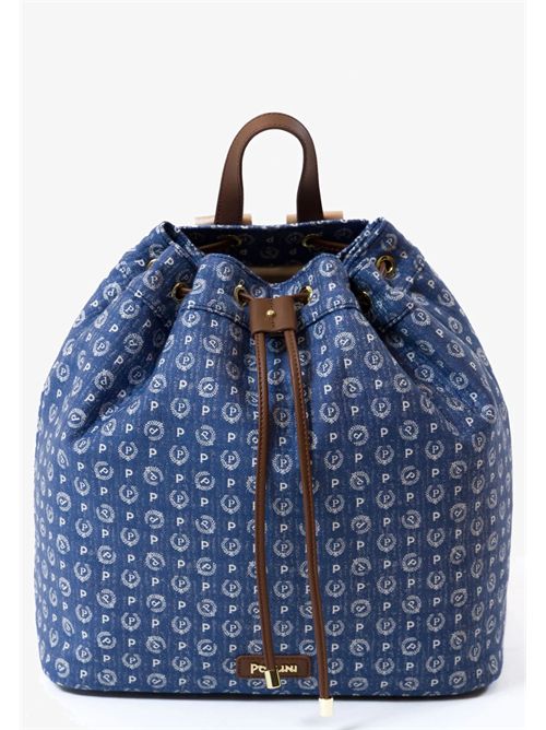 Heritage Denim Jacquard Backpack TE8479PP POLLINI | TE8479PP0EQ6D70ADENIM