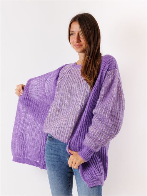 Cardigan FJ23WT8004K48901 FRACOMINA | FJ23WT8004K48901-R51VIOLETVANILLA