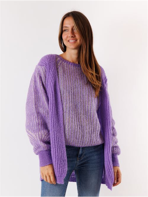 Cardigan FJ23WT8004K48901 FRACOMINA | FJ23WT8004K48901-R51VIOLETVANILLA