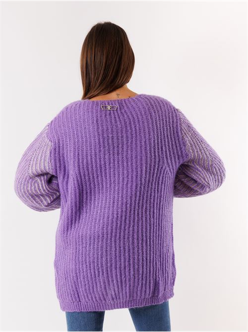Cardigan FJ23WT8004K48901 FRACOMINA | FJ23WT8004K48901-R51VIOLETVANILLA