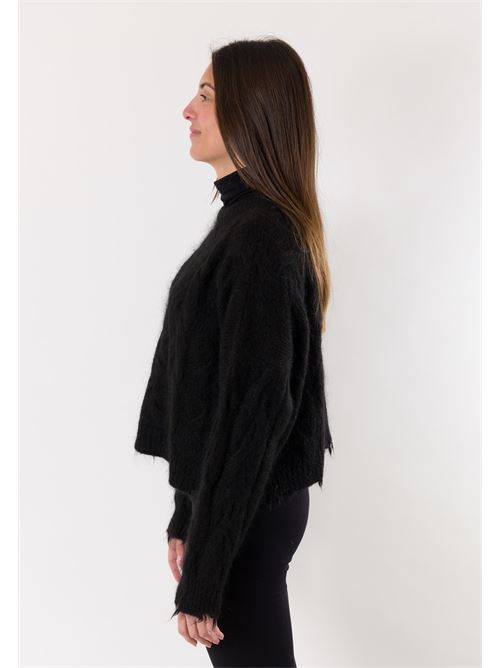 fringed sweater 3M1058 KONTATTO | 3M1058NERO