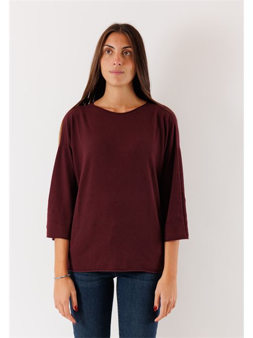 Maglia over 3M0101 KONTATTO | 3M0101VINO