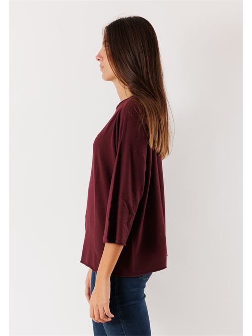 Maglia over 3M0101 KONTATTO | 3M0101VINO