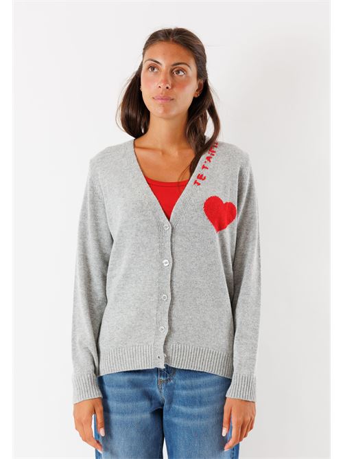 Cardigan cuore 3M0168 KONTATTO | 3M0168AI253M09.V019