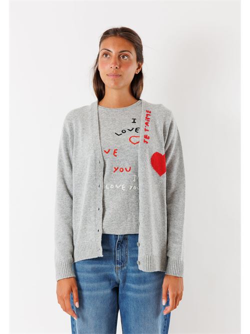 Cardigan cuore 3M0168 KONTATTO | 3M0168AI253M09.V019