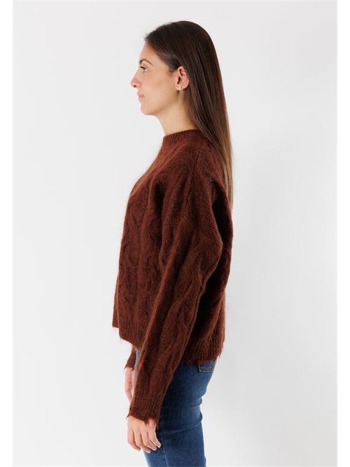 crew-neck sweater 3M0219 KONTATTO | 3M0219CIOCCOLATO
