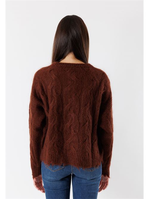 crew-neck sweater 3M0219 KONTATTO | 3M0219CIOCCOLATO