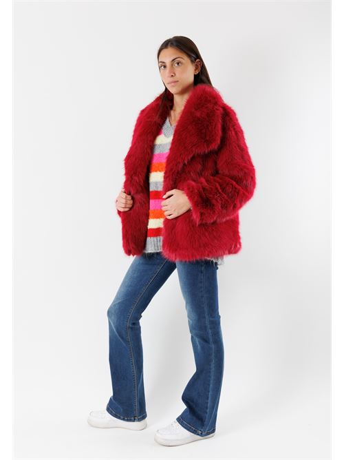 Ecopelliccia collo revers SV200 KONTATTO | SV200MAGENTA