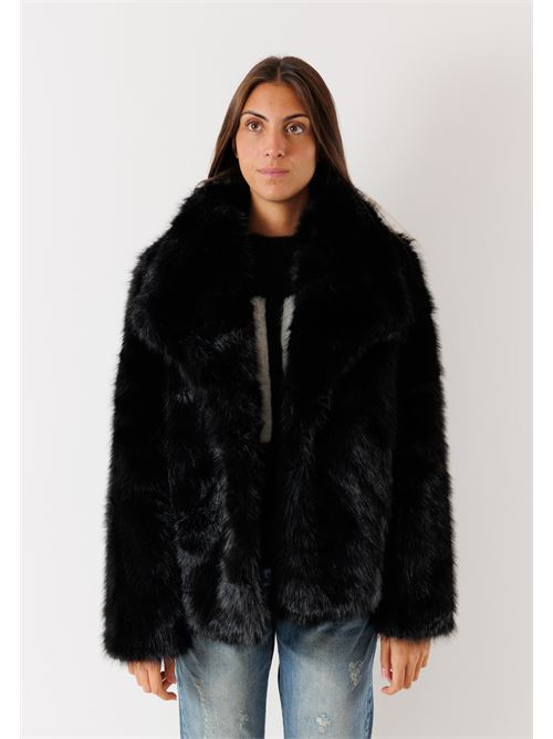 Ecopelliccia collo revers SV200 KONTATTO | SV200NERO