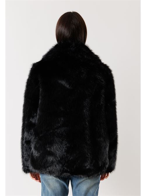 Ecopelliccia collo revers SV200 KONTATTO | SV200NERO