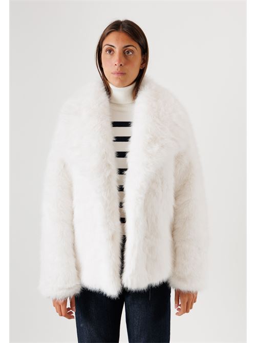 Ecopelliccia collo revers SV200 KONTATTO | SV200PANNA