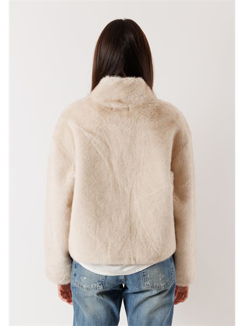 Ecopelliccia bomber SV201 KONTATTO | SV201PANNA