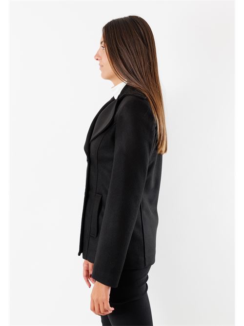 giaccone doppiopetto AI24618 MESANGE | AI24618NERO