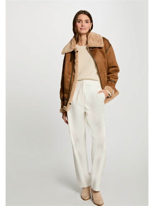 Giacca scamosciata GROWN ( TAGLIE FRANCESI ) MORGAN DE TOI | GROWNCOGNAC TYPE