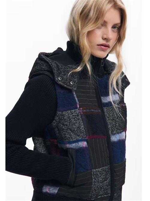 Padded jacket with knitted sleeves 25WWEW65 DESIGUAL | 25WWEW652000