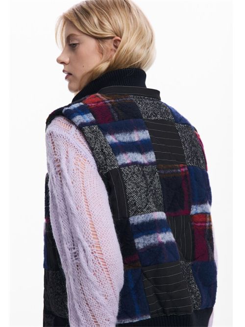 Padded jacket with knitted sleeves 25WWEW65 DESIGUAL | 25WWEW652000