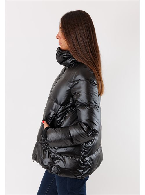bright down jacket HOX | XD6742DIAMANTE NERO