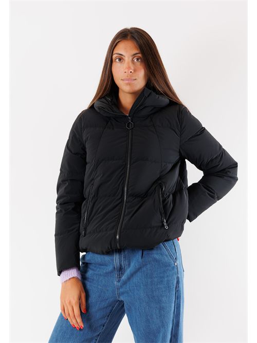stretch down jacket HOX | XD6746DIAMANTE NERO