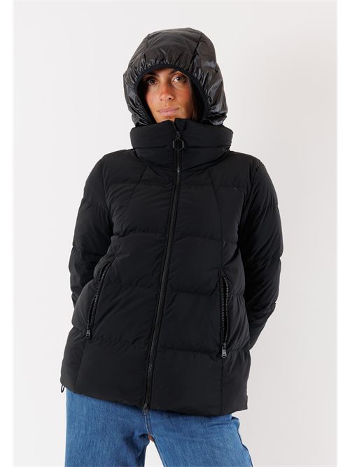 stretch down jacket HOX | XD6746DIAMANTE NERO