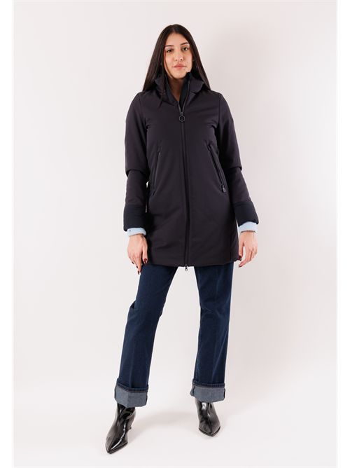 Cappotto tecnico con cappuccio XD6751 HOX | XD6751ZAFFIRO