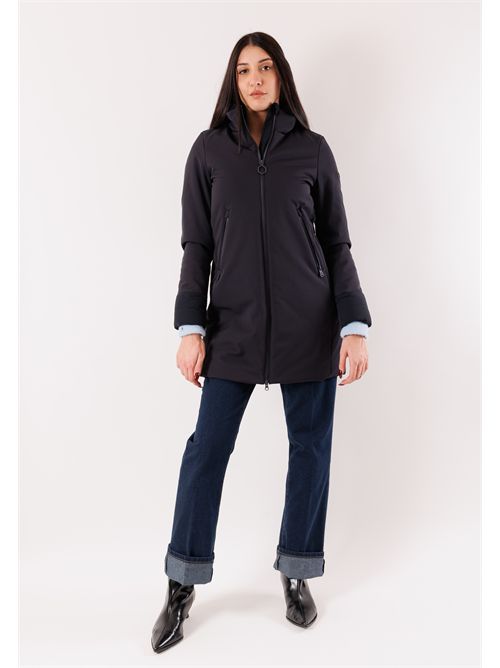 Cappotto tecnico con cappuccio XD6751 HOX | XD6751ZAFFIRO