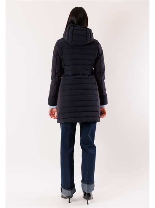 Cappotto tecnico con cappuccio XD6751 HOX | XD6751ZAFFIRO