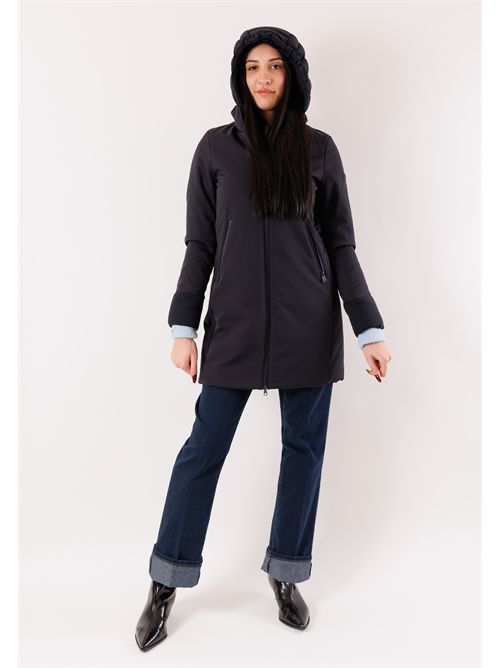 Cappotto tecnico con cappuccio XD6751 HOX | XD6751ZAFFIRO