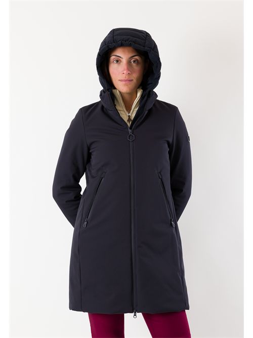 Technical coat with hood XD6751 HOX | XD6751ZAFFIRO