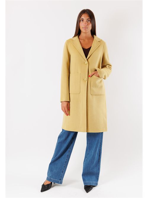 tech wool coat HOX | XD6782QUARZO CITRINO