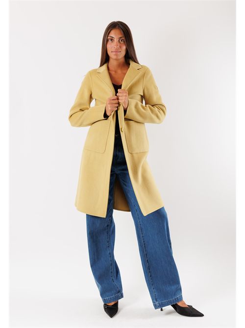 tech wool coat HOX | XD6782QUARZO CITRINO