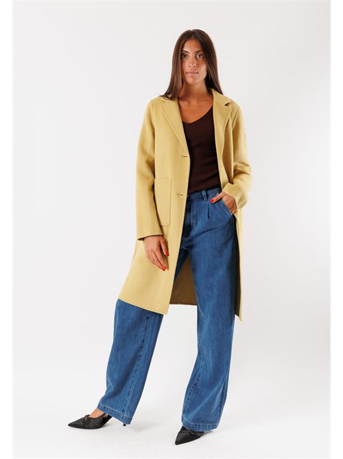 tech wool coat HOX | XD6782QUARZO CITRINO