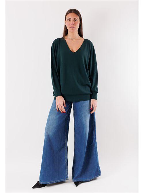 Maglia viscosa Scollo a V  linea morbida 3M0815C KONTATTO | 3M0815CBOSCO