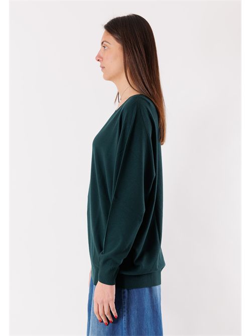 Maglia viscosa Scollo a V  linea morbida 3M0815C KONTATTO | 3M0815CBOSCO