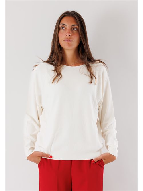 Maglia in filato leggero, taglio morbido 3M0820 KONTATTO | 3M0820CAVORIO