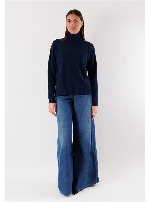 dolcevita spacchi laterali KONTATTO | 3M0845CNBLU