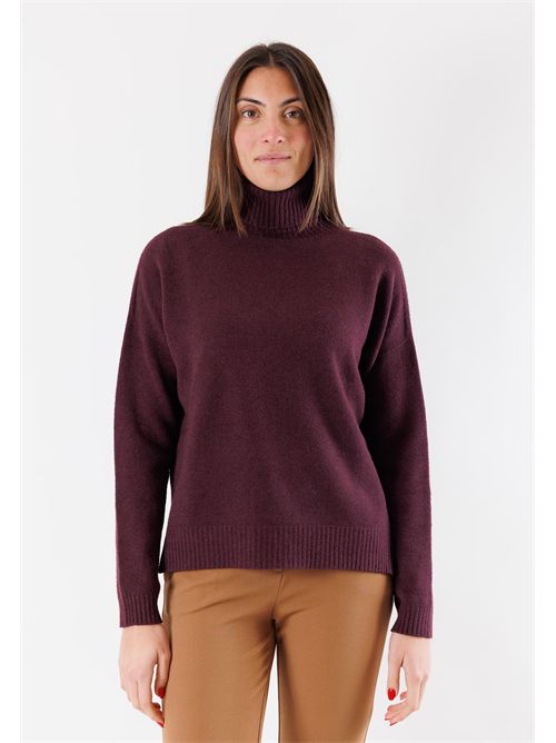 dolcevita spacchi laterali KONTATTO | 3M0845CNMELANZANA