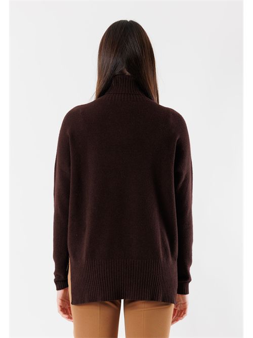 dolcevita spacchi laterali KONTATTO | 3M0845CNMOGANO