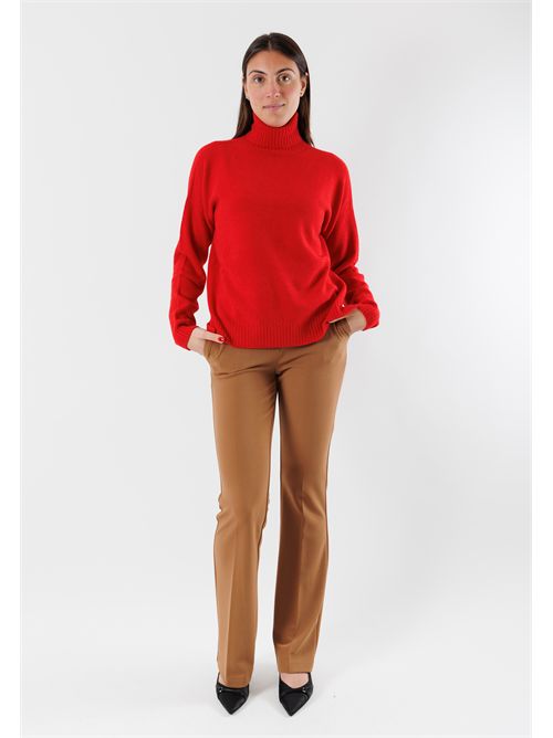 dolcevita spacchi laterali KONTATTO | 3M0845CNROSSO