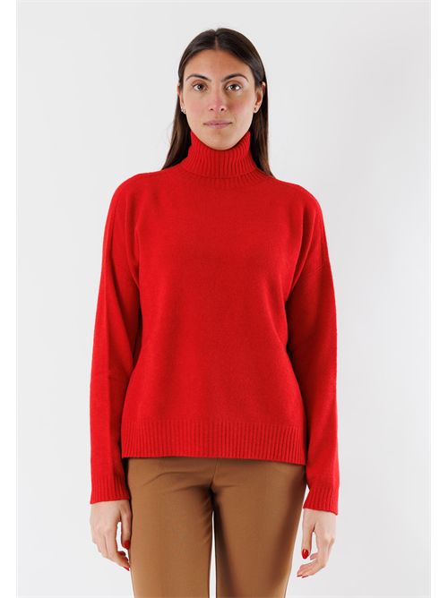 dolcevita spacchi laterali KONTATTO | 3M0845CNROSSO