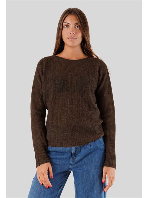 Maglione filato misto mohair 3M0858C KONTATTO | 3M0858CMORO